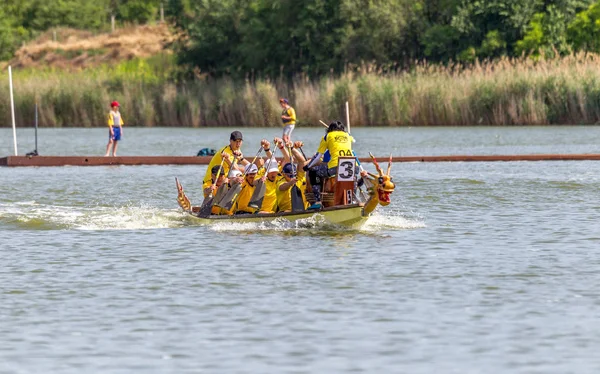 Odessa Ucrania Julio 2019 Dragon Boat Festival Dragon Boat Festival — Foto de Stock