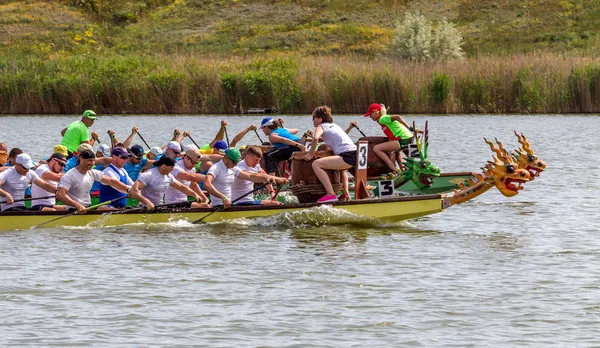 Odessa Ukraine July 2019 Dragon Boat Festival Dragon Boat Festival — Stock Photo, Image