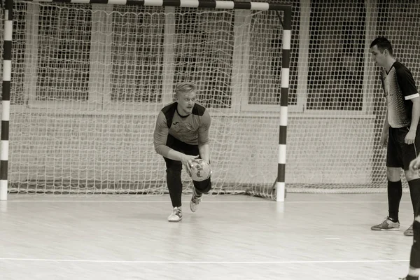 Odessa Ukraine Cirka January 2020 Undentified Local Team Players Futsal — стокове фото