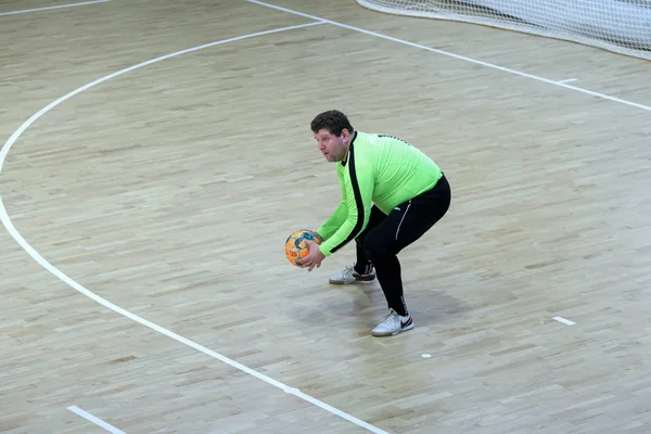 Odessa Ukraine Cirka January 2020 Undentified Local Team Players Futsal — стокове фото