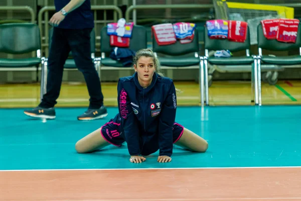 Odessa Yuzhny Ukrayna Şubat 2020 Avrupa Kadınlar Voleybol Şampiyonası Khimik — Stok fotoğraf