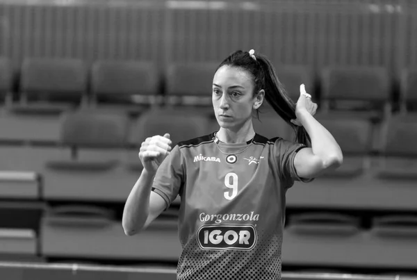 Odessa Yuzhny Ucrania Febrero 2020 Campeonato Europeo Voleibol Femenino Khimik — Foto de Stock