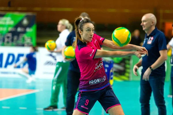 Odessa Yuzhny Ukraine Febr 2020 Campeonato Europeu Voleibol Feminino Khimik — Fotografia de Stock