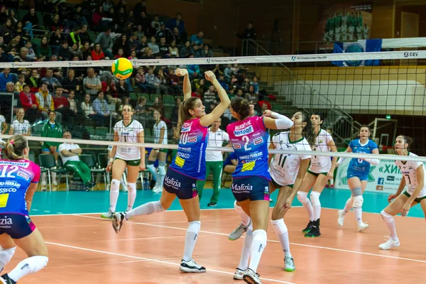 Odessa Yuzhny Ukraine Février 2020 Championnat Europe Volley Ball Féminin — Photo