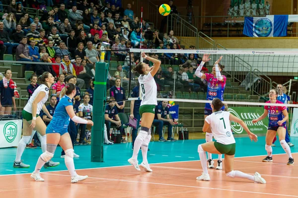 Odessa Yuzhny Ukrayna Şubat 2020 Avrupa Kadınlar Voleybol Şampiyonası Khimik — Stok fotoğraf