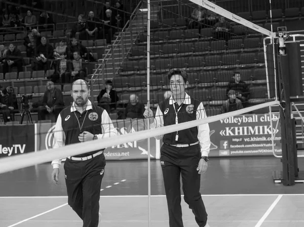 Odessa Yuzhny Ukraine Febr 2020 Women European Volleyball Championship Empty — ストック写真