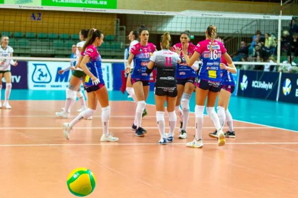 Odessa Yuzhny Ukraine Février 2020 Championnat Europe Volley Ball Féminin — Photo