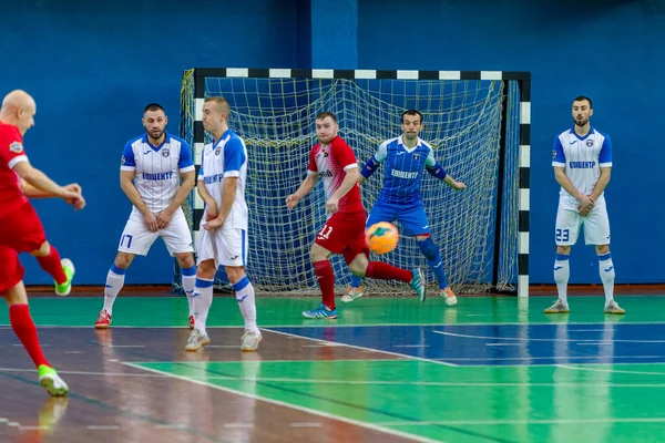 Odessa Ukrayna Cirka 2020 Futbol Yerel Takım Futbolcuları Futsal Mini — Stok fotoğraf