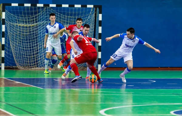 Odessa Ukrayna Cirka 2020 Futbol Yerel Takım Futbolcuları Futsal Mini — Stok fotoğraf