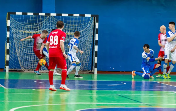 Odessa Ukrayna Cirka 2020 Futbol Yerel Takım Futbolcuları Futsal Mini — Stok fotoğraf