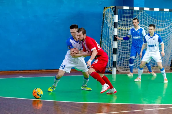 Odessa Ukrayna Cirka 2020 Futbol Yerel Takım Futbolcuları Futsal Mini — Stok fotoğraf