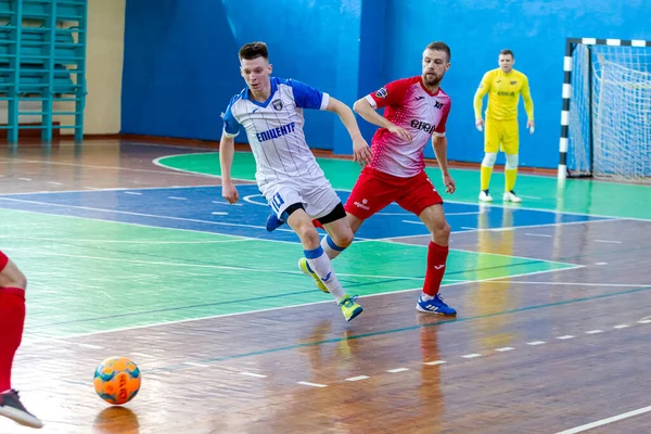 Odessa Ukrayna Cirka 2020 Futbol Yerel Takım Futbolcuları Futsal Mini — Stok fotoğraf