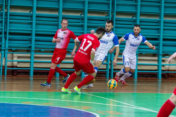 Odessa Ukraine Cirka 2020 Futebol Nacional Futebolistas Equipe Local Jogam — Fotografia de Stock