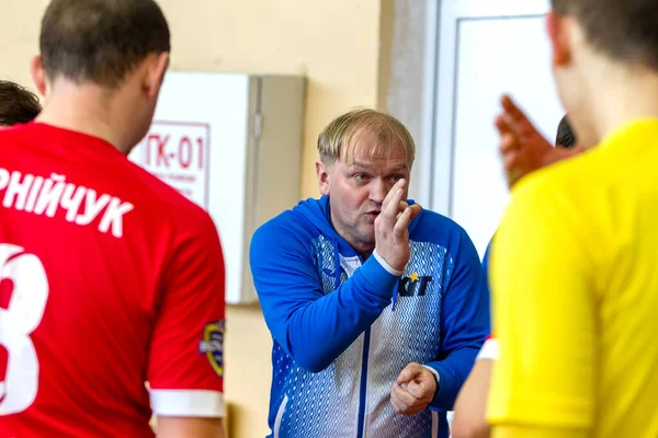 Odessa Ukraine Cirka 2020 Einheimischer Fußball Fußballer Der Örtlichen Mannschaft — Stockfoto