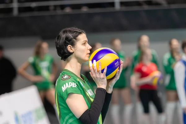 Kamensky Ukrayna Şubat 2020 Ukrayna Voleybol Kupası Ukrayna Ukrayna Şampiyonu — Stok fotoğraf