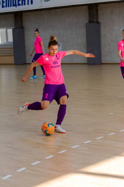 Odessa Ucrania Marzo 2020 Copa Futsal Ucrania Futsal Entre Estudiantes —  Fotos de Stock