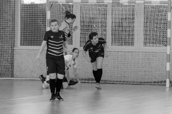 Odessa Ukraine Março 2020 Copa Futsal Ucrânia Futsal Entre Estudantes — Fotografia de Stock