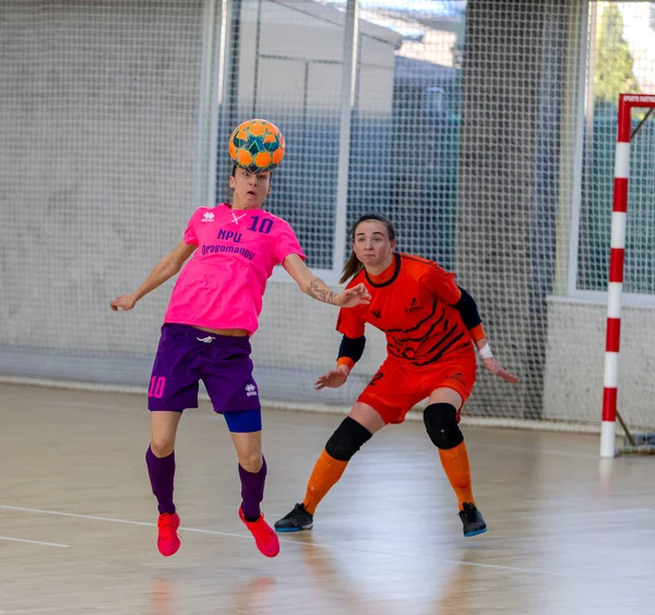 Odessa Ukraine March 2020 Futsal Cup Ukraine Futsal Students Final — Stok fotoğraf