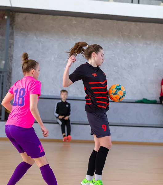 Odessa Ukraine March 2020 Futsal Cup Ukraine Futsal Students Final — стокове фото