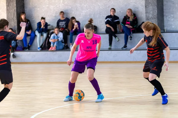 Odessa Ukraine March 2020 Futsal Cup Ukraine Futsal Students Final — Stok fotoğraf