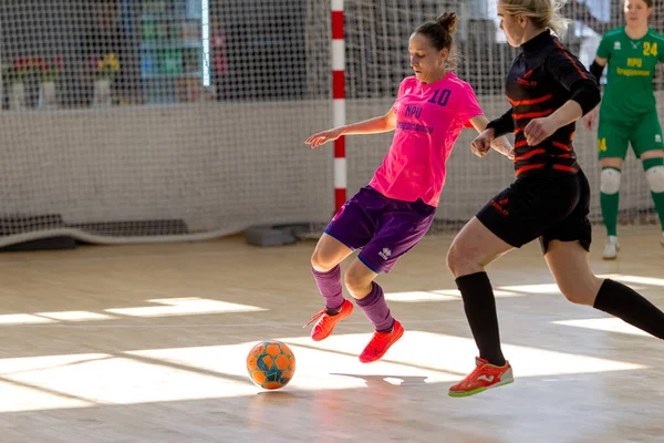 Odessa Ukraine March 2020 Futsal Cup Ukraine Futsal Students Final — Stok fotoğraf