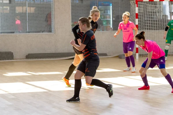 Odessa Ucrania Marzo 2020 Copa Futsal Ucrania Futsal Entre Estudiantes — Foto de Stock