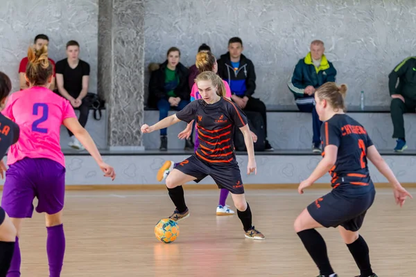 Odessa Ukraine March 2020 Futsal Cup Ukraine Futsal Students Final — Stok fotoğraf