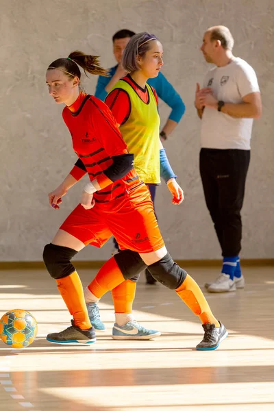 Odessa Ucrania Marzo 2020 Copa Futsal Ucrania Futsal Entre Estudiantes — Foto de Stock