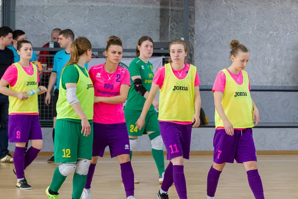 Odessa Ukraine March 2020 Futsal Cup Ukraine Futsal Students Final — Zdjęcie stockowe