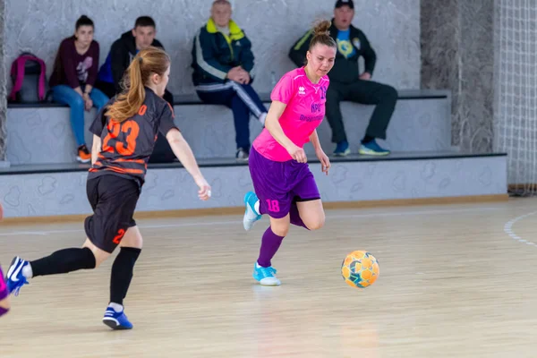 Odessa Ukraine March 2020 Futsal Cup Ukraine Futsal Students Final — 스톡 사진