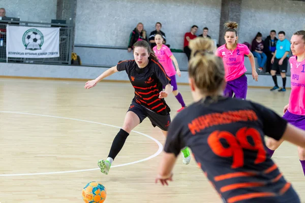 Odessa Ukraine Março 2020 Copa Futsal Ucrânia Futsal Entre Estudantes — Fotografia de Stock