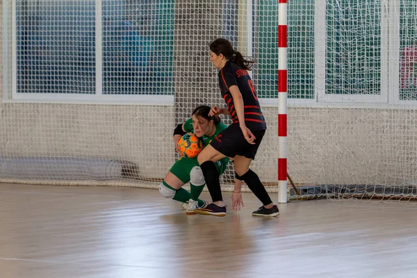 Odessa Ukraine March 2020 Futsal Cup Ukraine Futsal Students Final — Stok fotoğraf