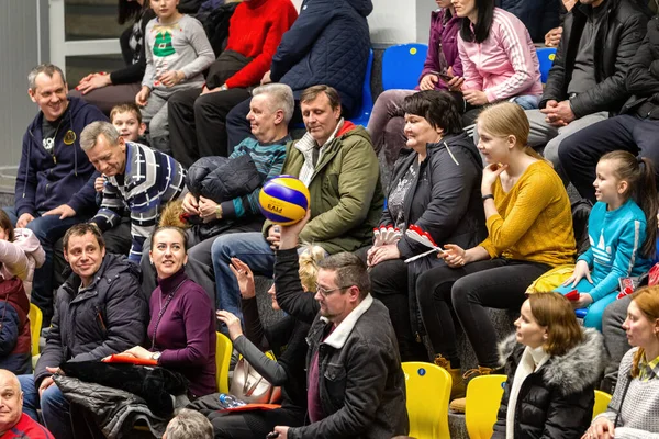 Kamensky Ucraina Febbraio 2020 Gli Spettatori Sportivi Tifosi Non Supportano — Foto Stock
