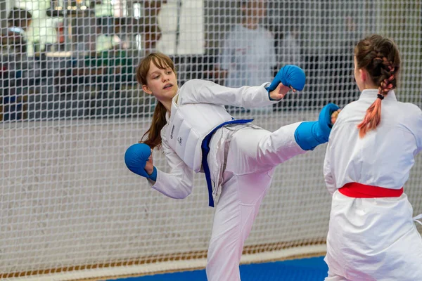 Odessa Ukraine September 2019 Karate Meisterschaft Unter Kindern Von Sportlern — Stockfoto