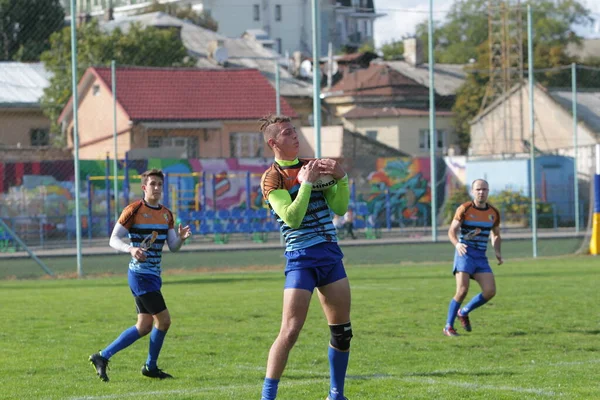 Odessa Ukraine Sept 2017 National Team Credo Odessa Rugby Championship — Stock Photo, Image