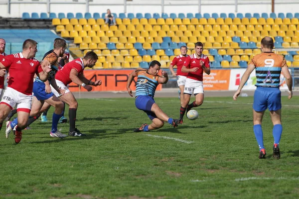 Odessa Ukraine Sept 2017 Credo Odessa Rugby Şampiyonası Milli Takımı — Stok fotoğraf