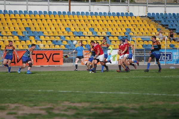 Odessa Ukraine Sept 2017 Equipe Nacional Credo Odessa Rugby Championship — Fotografia de Stock