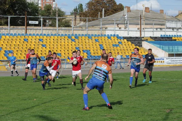 Odessa Ukraine Sept 2017 Credo Odessa Rugby Şampiyonası Milli Takımı — Stok fotoğraf