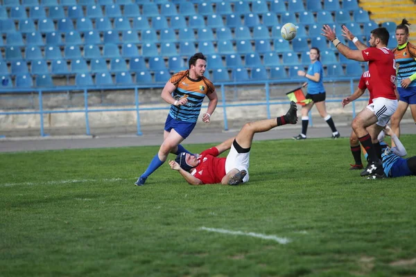 Odessa Ukraine Sept 2017 Národní Tým Credo Odessa Rugby Championship — Stock fotografie