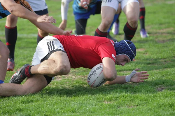 Odessa Ucrania Septiembre 2017 Selección Nacional Credo Odessa Rugby Championship — Foto de Stock