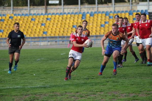 Odessa Ukraine Sept 2017 National Team Credo Odessa Rugby Championship — 图库照片