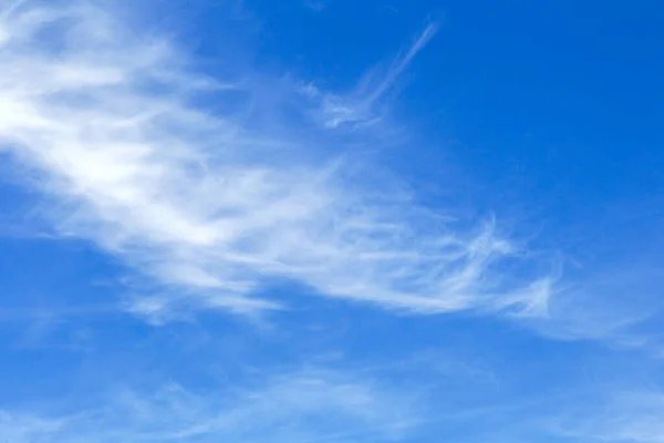Gran Cielo Hermoso Brillante Inusual Con Nubes Creativas Blancas Cielo — Foto de Stock