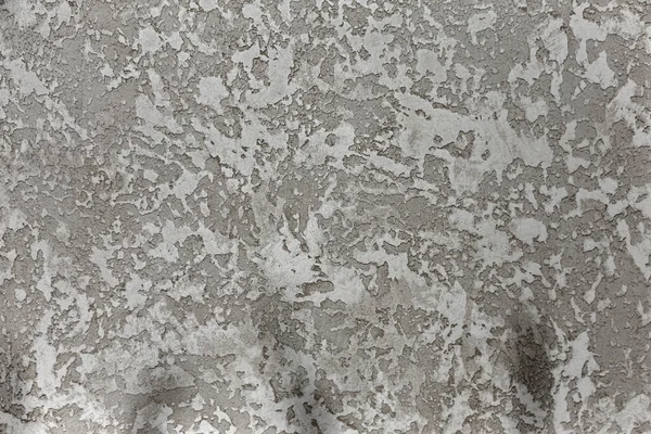 ダーティホワイトブラックとダークプラスターの壁は 水平方向の背景を傷 ピールグレースタッコテクスチャの古いレンガ壁 レトロヴィンテージ着用壁の壁紙 解読された荒波アブストラクト バナー表面 — ストック写真