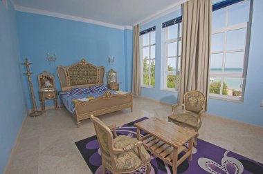 Evde yatak odası iç tasarım