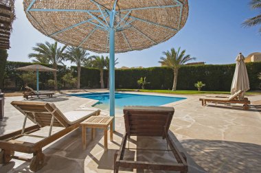 Lüks bir tropikal tatil Villa Yüzme Havuzu