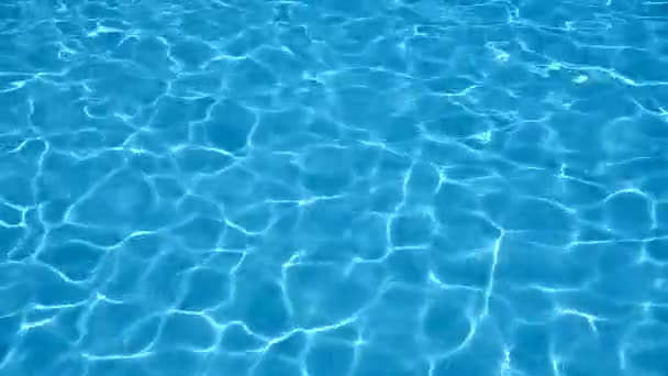 Effetti Illuminazione Increspatura Acqua Una Piscina Sfondo Carta Parati — Video Stock