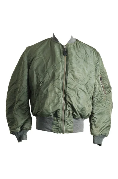 1970 Usaf Luft uns zwingen fliegen Bomber Pilot Flight Ma-1 Jacke Au — Stockfoto