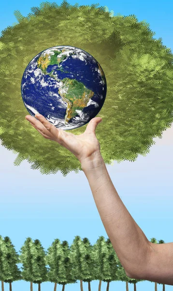 Protect the planet — Stock Photo, Image