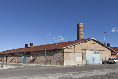eski terk edilmiş fabrika