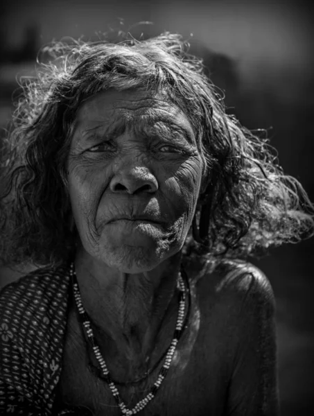 Femme de la vieille tribu du kerala — Photo